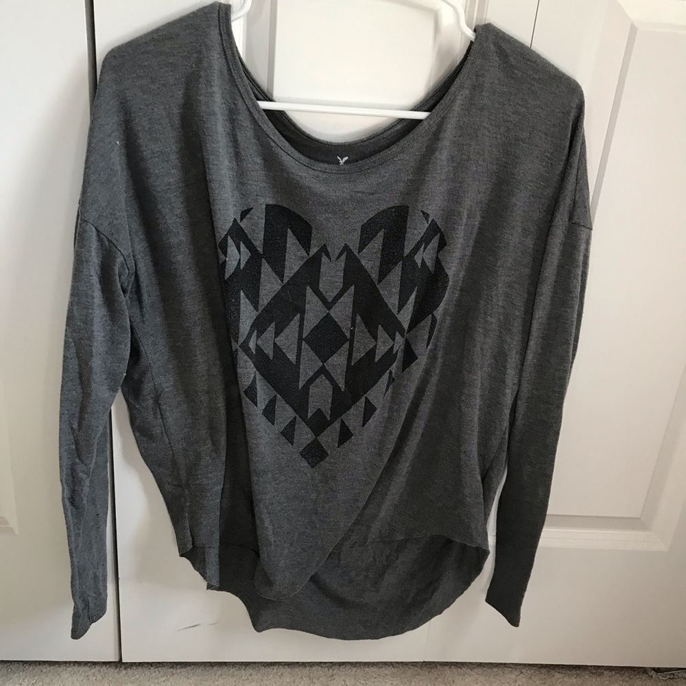 american eagle long sleeve tee
